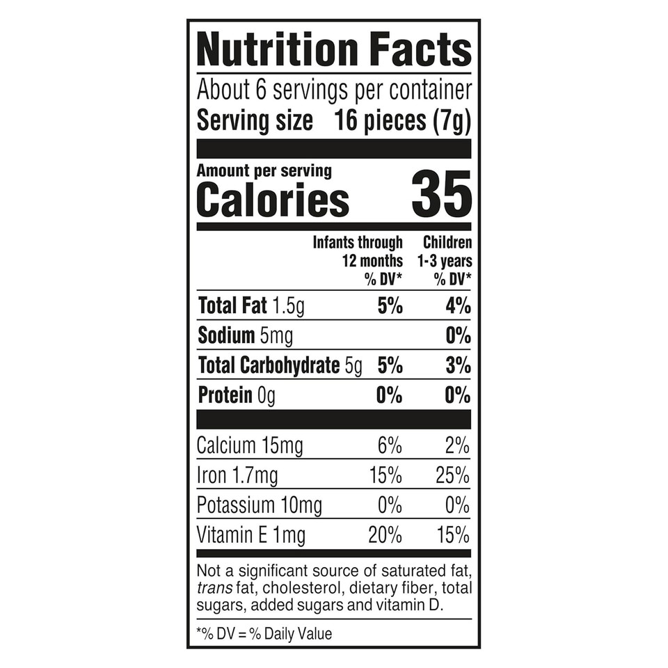 Gerber Snacks For Baby Lil Crunchies, Vanilla Maple, 1.48 Ounce (Pack Of 6)