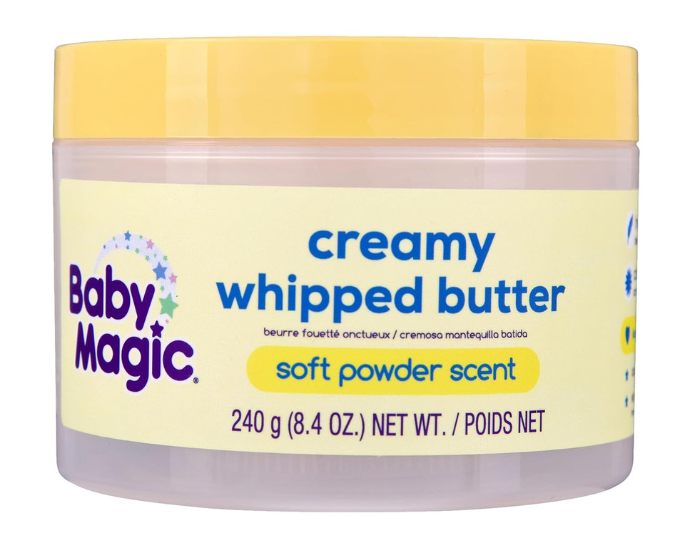 Baby Magic Creamy Whipped Butter Vanilla Oat, 8.4 Oz
