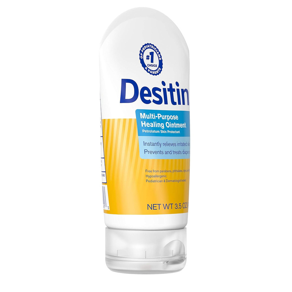 Desitin Multipurpose Baby Diaper Rash Ointment With White Petrolatum Skin Protectant, 3.5 Oz (Pack Of 2)