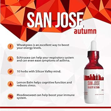 Secrets Of The Tribe San Jose Healthy Tincture, Herbal Extract Supplement For Optimal Human Health (2 Fl Oz, Autumn)Autumn