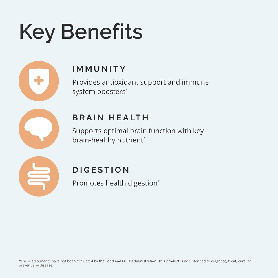 Dr Amen Brainmd Probrainbiotics Max - 30 Capsules - Probiotics For Brain, Immune & Intestinal Health - Gluten Free - 30 Servings