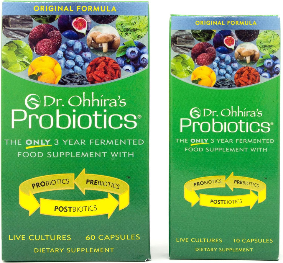 Dr. Ohhira'S Probiotics, Daily, Original Formula, 60 Caps With Bonus 10 Capsule Travel Pack, No Refrigeration, Non-Dairy Dr. Ohhira'S Probiotics, Daily, Original Formula, 60 Caps With Bonus 10 Capsule Travel Pack, No Refrigeration, Non-Dairy