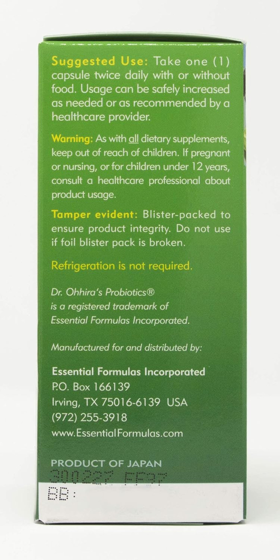 Dr. Ohhira'S Probiotics, Daily, Original Formula, 60 Caps With Bonus 10 Capsule Travel Pack, No Refrigeration, Non-Dairy Dr. Ohhira'S Probiotics, Daily, Original Formula, 60 Caps With Bonus 10 Capsule Travel Pack, No Refrigeration, Non-Dairy