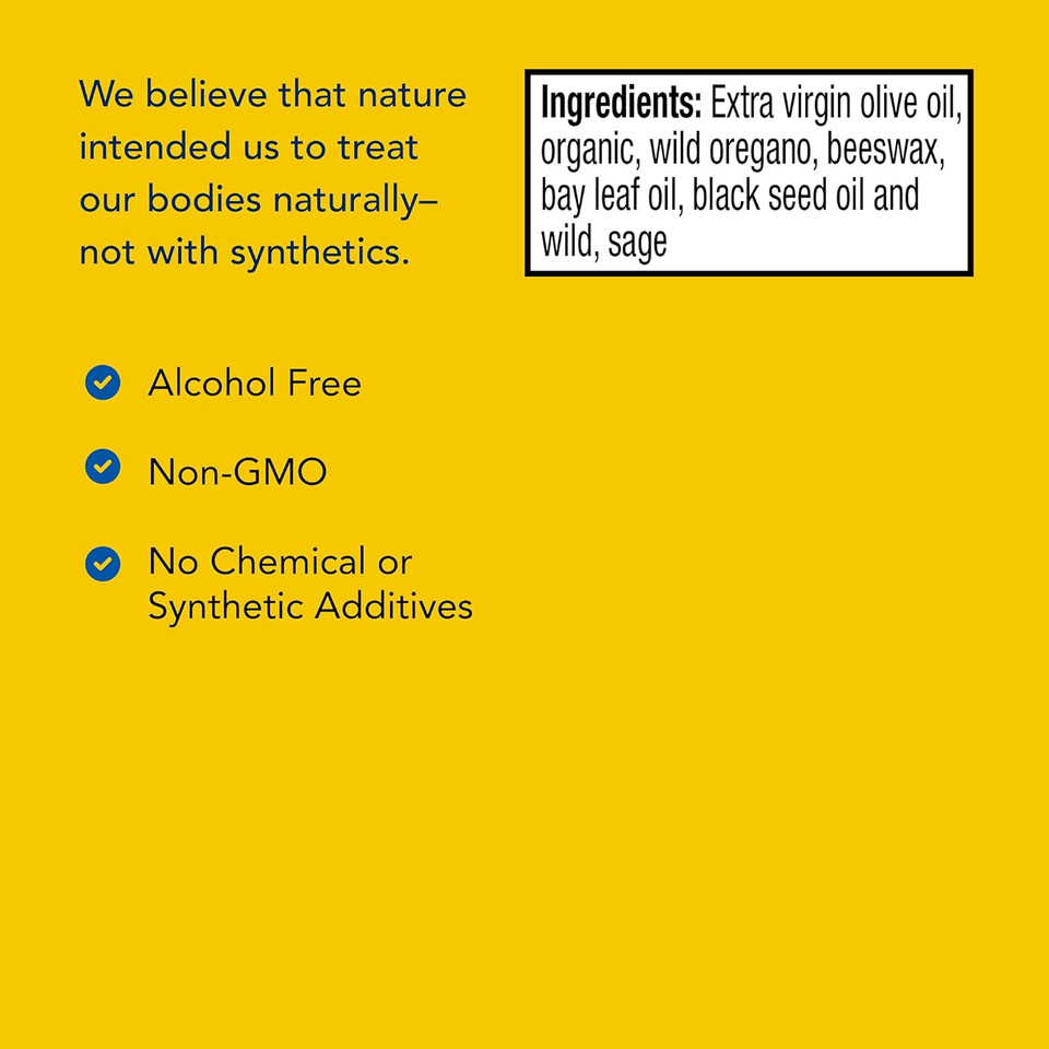 North American Herb & Spice Oregashield - 2 Oz - Skin & Membrane Support - Wild Spice Oils In A Beeswax Base - Lasts Up To 24 Hours - Non-Gmo