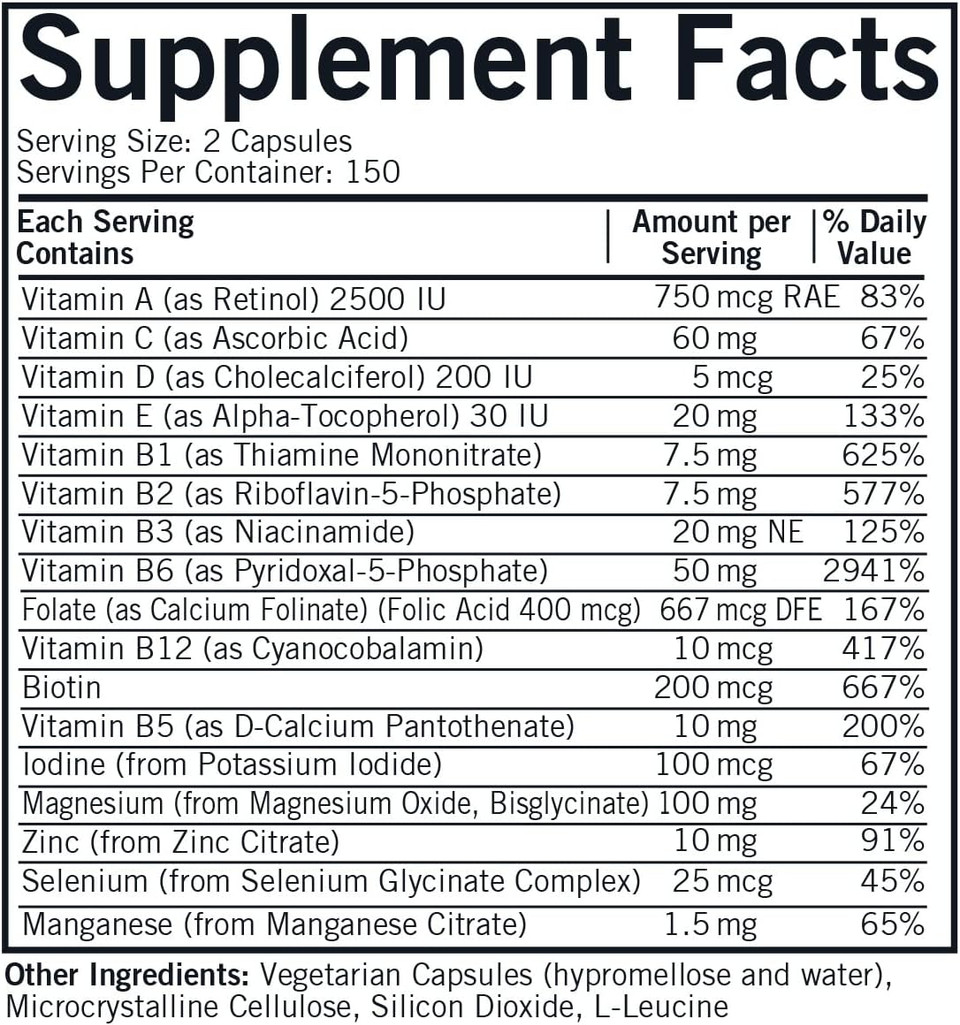 Nu-Thera With P-5-P - Hypoallergenic