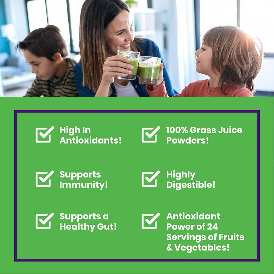 Paradise Herbs Orac Energy Greens Powder, Organic Alkalizing Grass Juice Powder, Gluten Free, Non Gmo, Vegan, 6.4 Ounces, 30 Servings30 Servings (Pack Of 1)