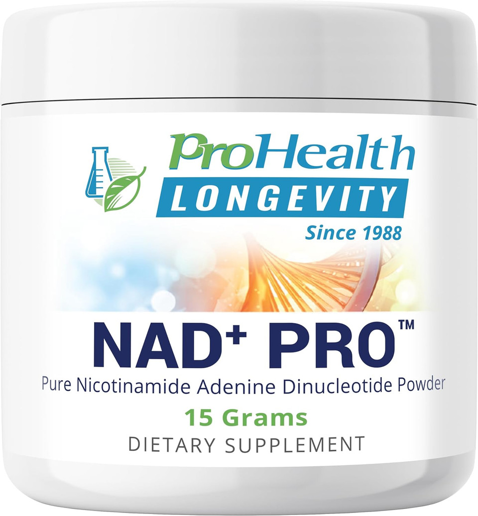Prohealth Nad+ Pro (15 Grams) Nad Booster - Pure Nicotinamide Adenine Dinucleotide Bioavailable Powder Longevity