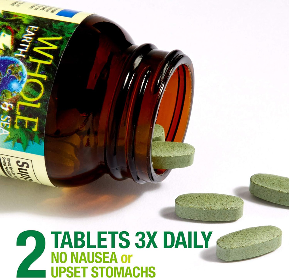 Whole Earth & Sea From Natural Factors, Bone Structure Multivitamin & Mineral, Whole Food Supplement, Vegan And Gluten Free, 60 Tablets (30 Servings)