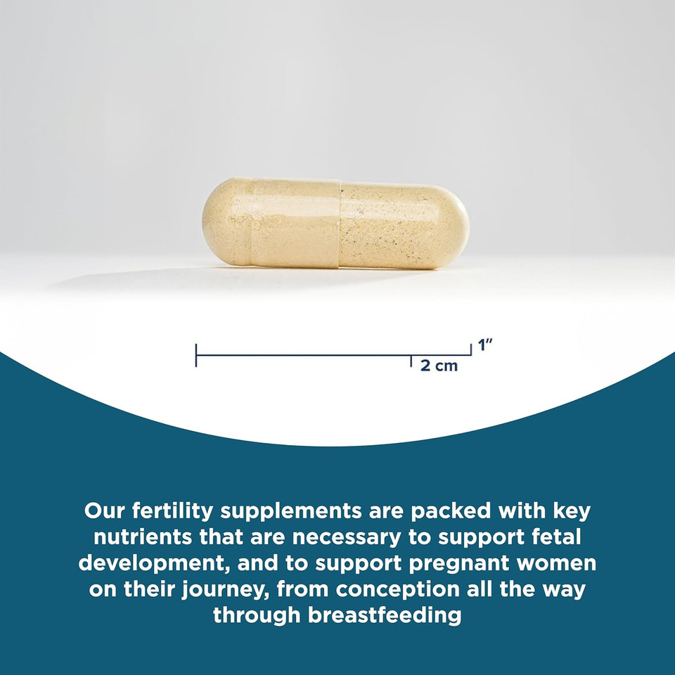 Seeking Health Optimal Prenatal Methyl-Free, Non-Methylated Folate And B12, Pregnancy Support, B6 And Ginger For Digestive Comfort, Supports Healthy Fetal Development, Vegetarian (180 Capsules)