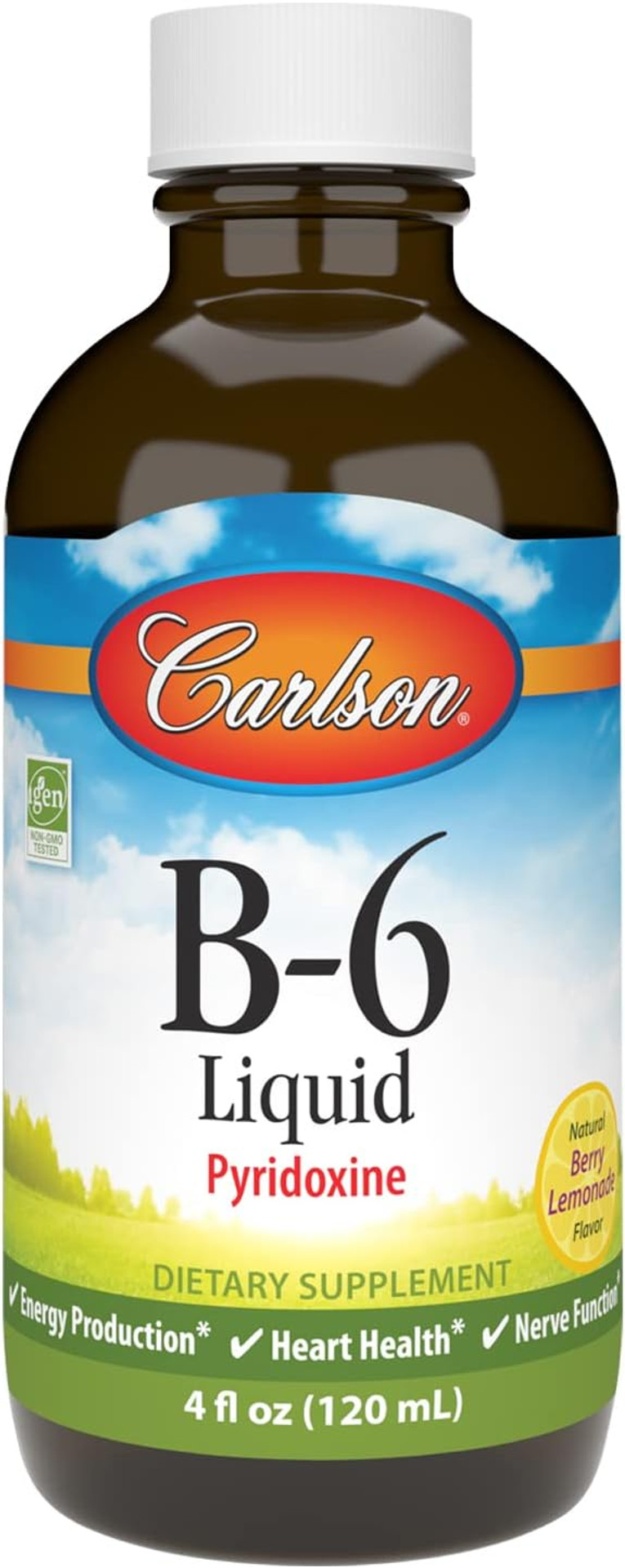 Carlson Labs Vitamin B-6 Liquid, 4 Oz