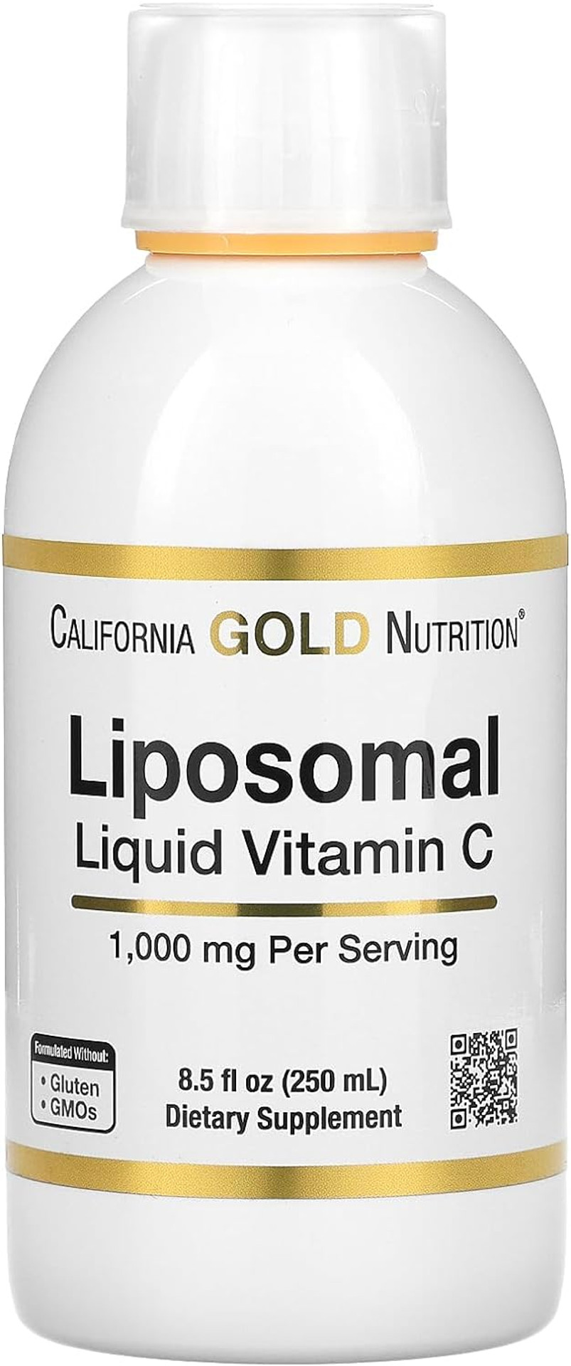 Liposomal Liquid Vitamin C, 1,000 Mg, 250 Ml, California Gold Nutrition