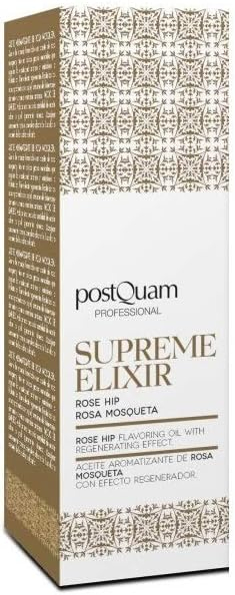 Postquam Professional Rosehip Flavoring Oil 100Ml - Rosehip Oil - Spanish Beauty - Help Regenerates And Revitalizes Skin Layers - Helps Photoaging - Fatty Acids - Skin Care - Massage Oil
