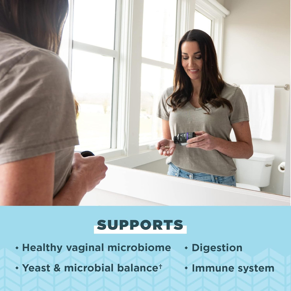 Ancient Nutrition Probiotic For Women, Once Daily Women'S Probiotics For Vaginal Health, 30Ct, Healthy Yeast Balance For Feminine Care, Made With Cranberry And Apple Cider Vinegar, 25 Billion Cfus