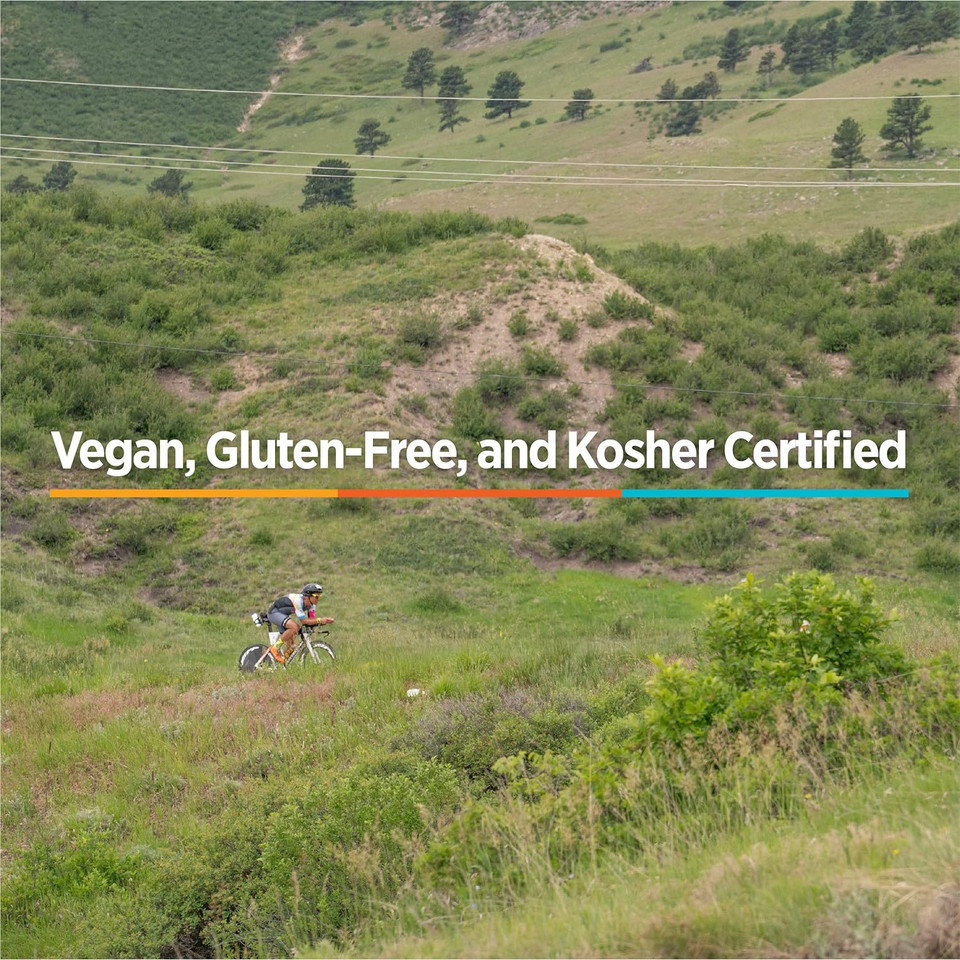 Gu Energy Roctane Ultra Endurance Energy Drink Mix, 10 Single-Serving Packets, Summit Tea, (Package May Vary)