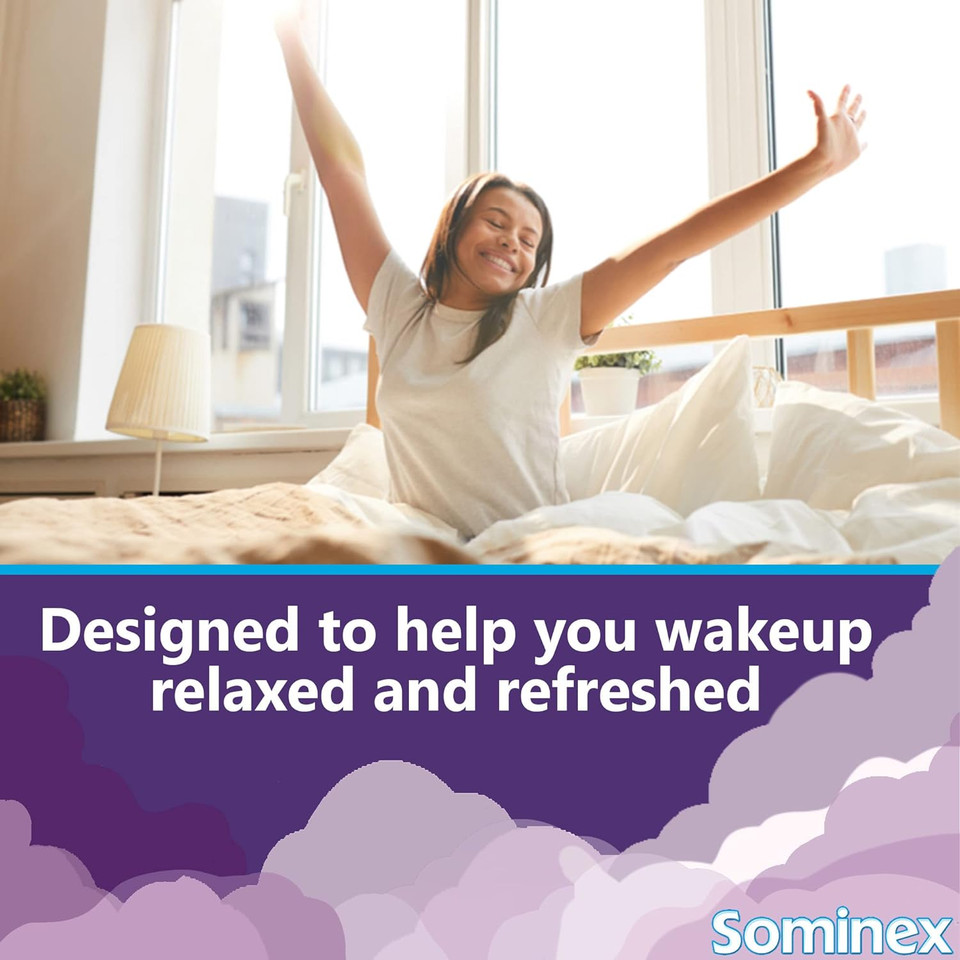 Sominex Nighttime Sleep-Aid Caplets, Maximum Strength, 16 Ct. (Pack Of 1)16 Count (Pack Of 1)