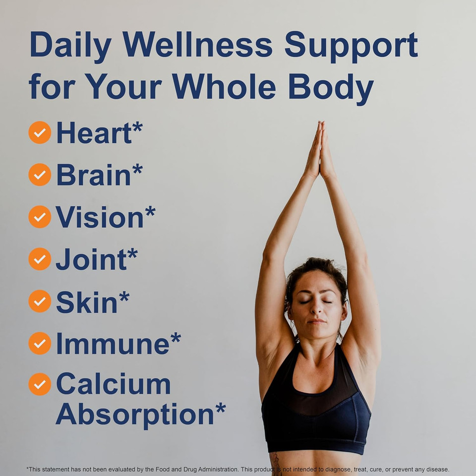 Carlson - Super D Omega-3, Wild-Caught Norwegian Arctic Cod Liver Oil, 2000 Iu (50 Mcg) Vitamin D3, 1100 Mg Omega-3S, Sustainably Sourced Nordic Fish Oil Liquid, Lemon, 250 Ml