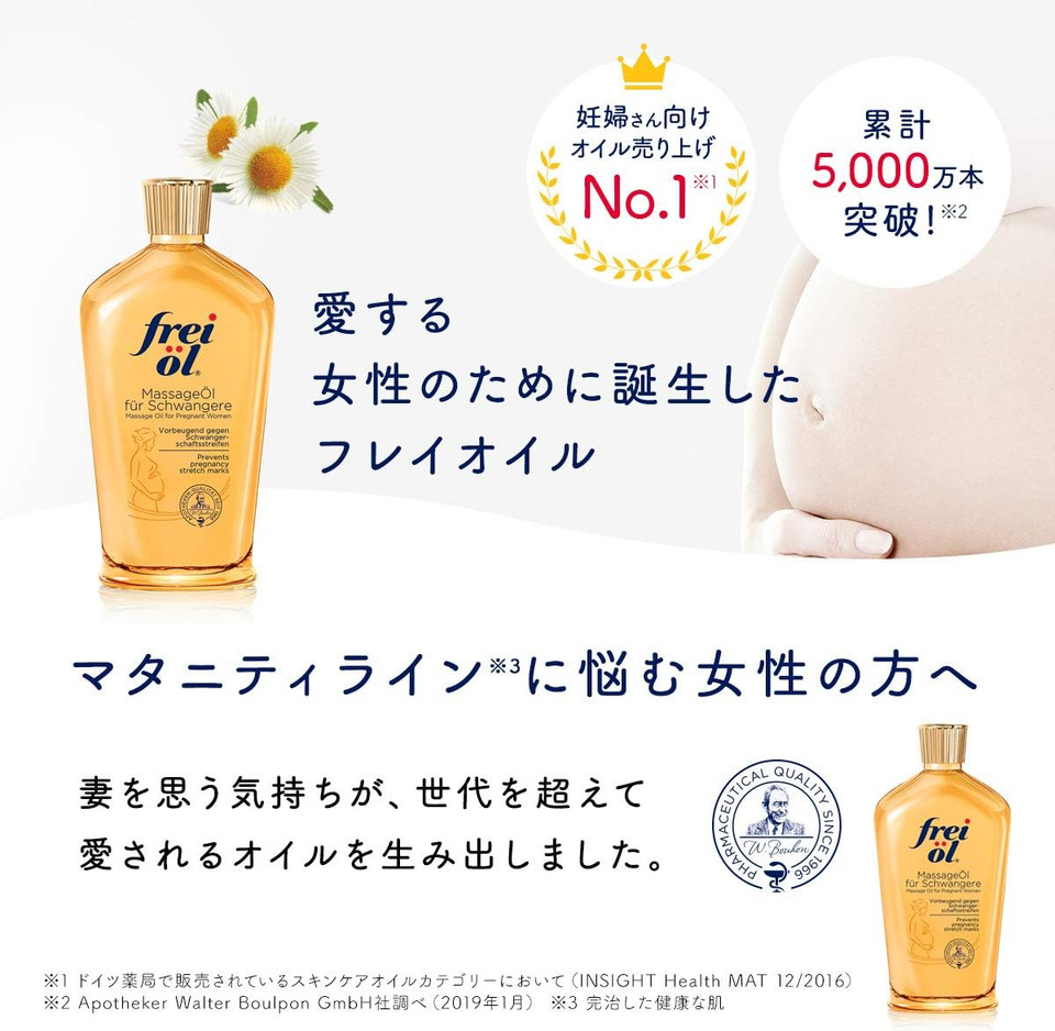 Frei Oel Oil Experts Massage Oil For Pregnant Women 125Ml