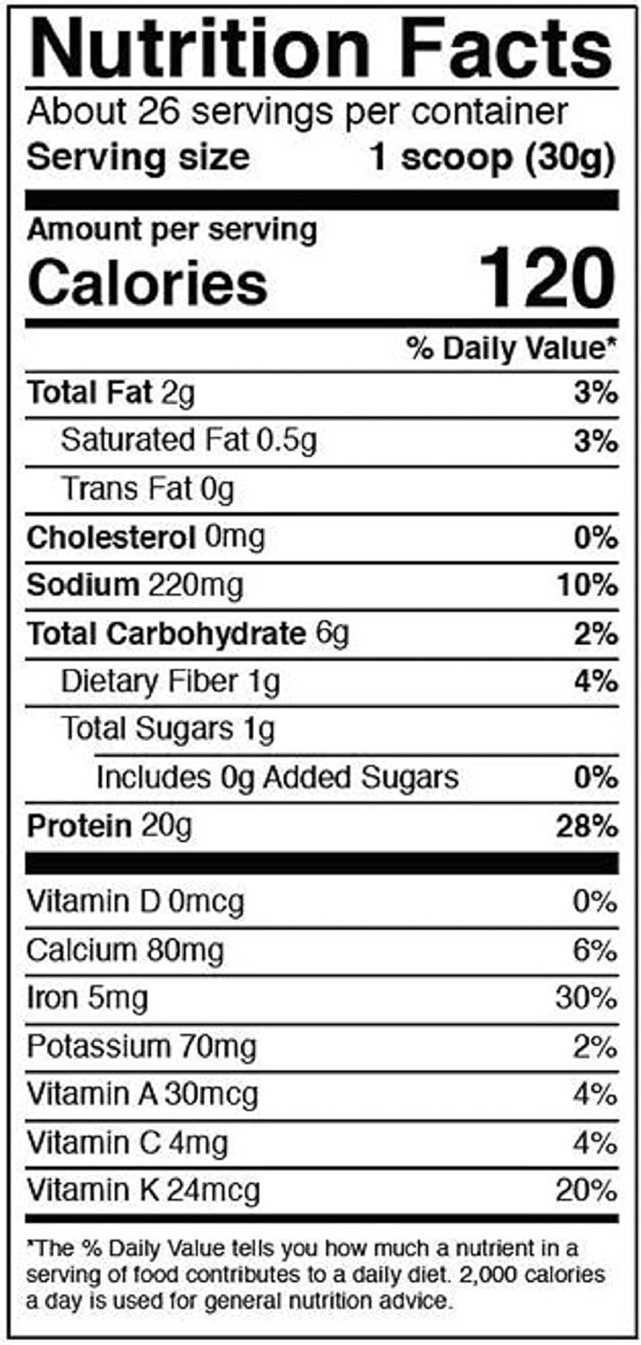 Vega Protein And Greens Vanilla (25 Servings, 26.8 Ounce) - Vegan Plant Based Protein Powder Shake, Gluten Free, Non Dairy, Non Soy, Non Gmo