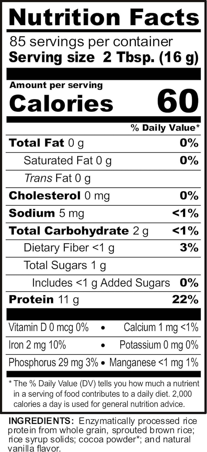 Nutribiotic  Chocolate Rice Protein, 3 Lb (1.36Kg) | Low Carb, Vegetarian & Keto-Friendly Raw Protein Powder | Grown & Processed Without Chemicals, Gmos Or Gluten | Easy To Digest & Nutrient-Rich