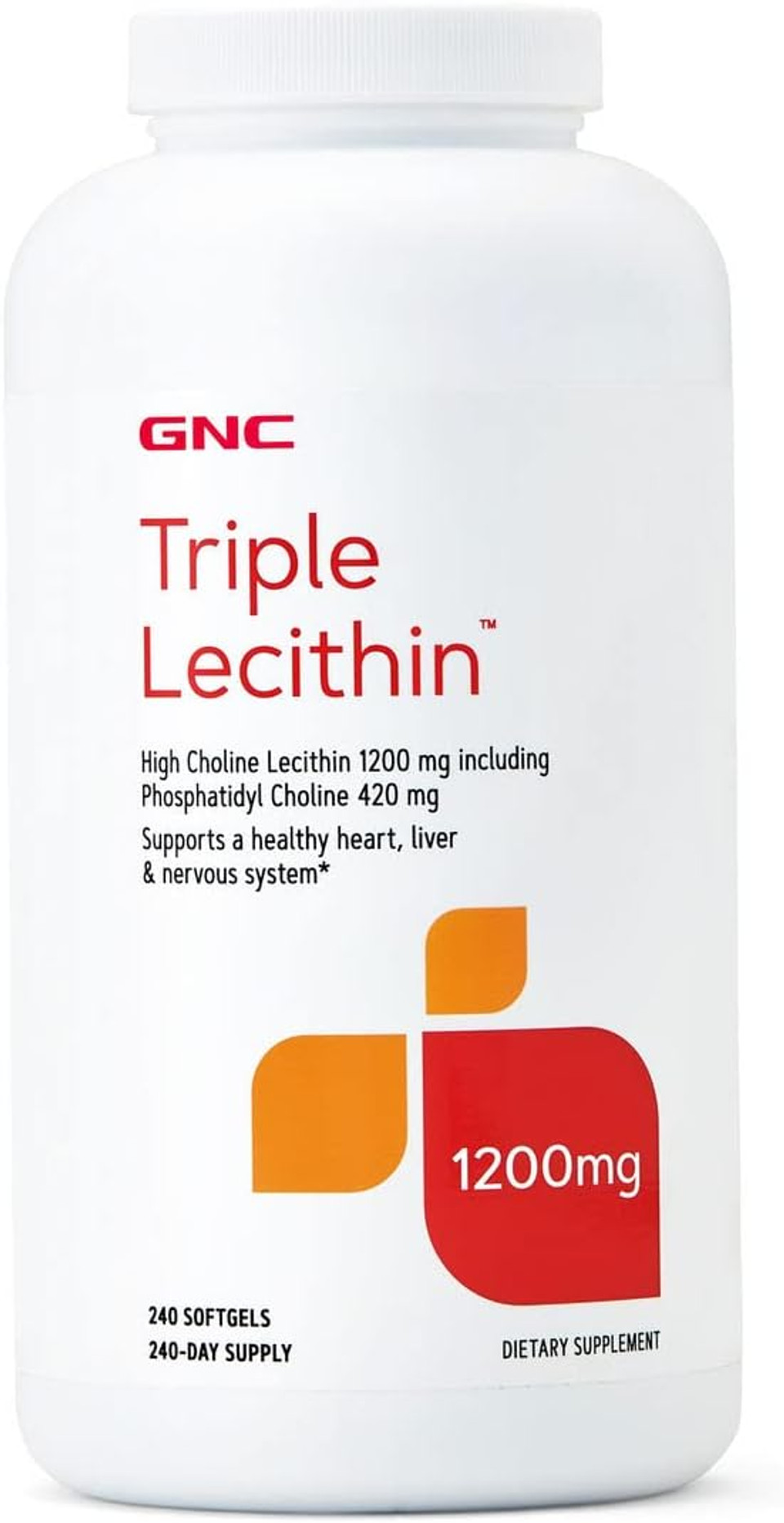 Gnc Triple Lecithin - 240 Capsules