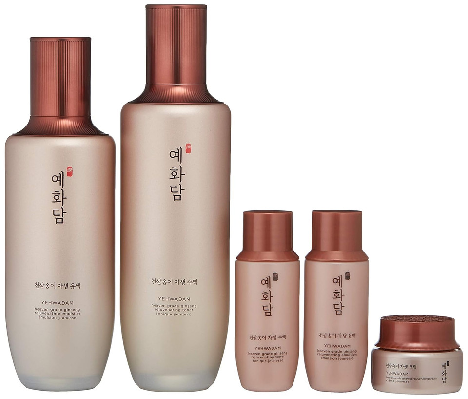 The Face Shop Yehwadam Heaven Grade Ginseng Special Gift Set,K-Beauty,Korean Skincare Set