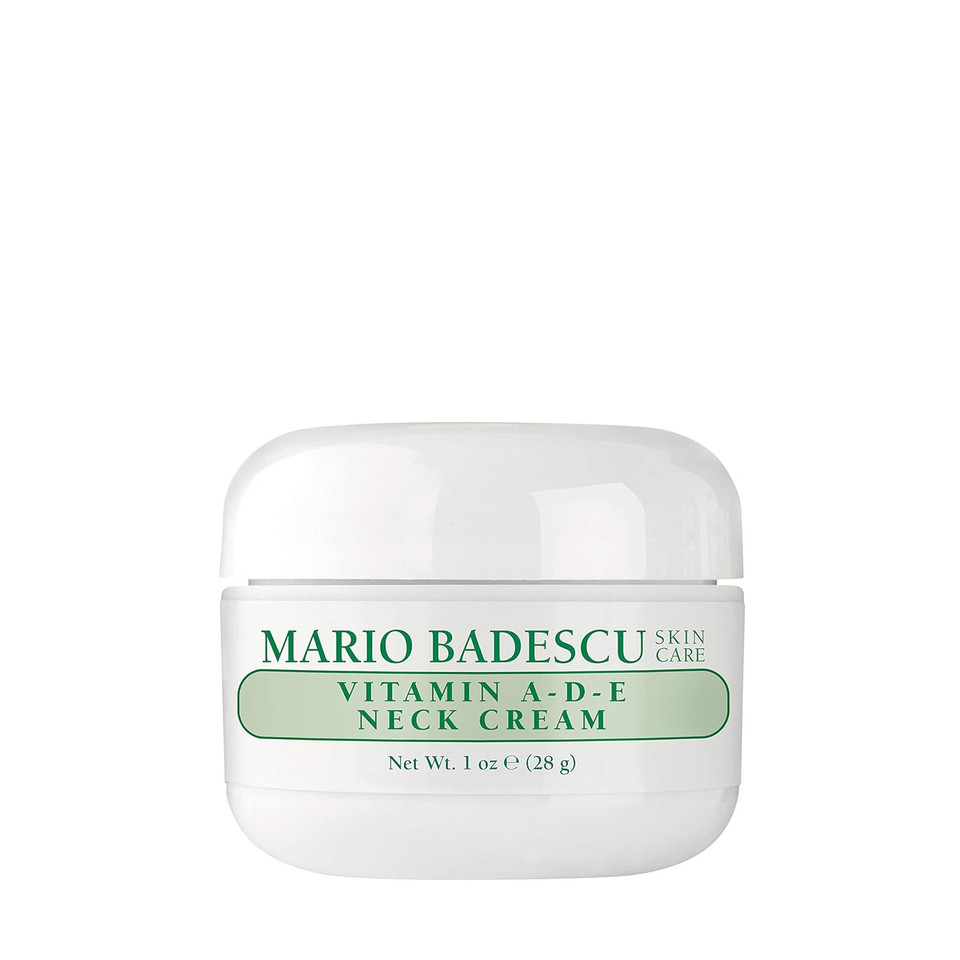 Mario Badescu Vitamin A-D-E Neck Cream For All Skin Types |Neck Cream That Firms And Hydrates |Formulated With Rice Bran Oil & Vitamin A And E|1 Ounce Mario Badescu Vitamin A-D-E Neck Cream For All Skin Types |Neck Cream That Firms And Hydrates |Formulated With Rice Bran Oil & Vitamin A And E|1 Ounce