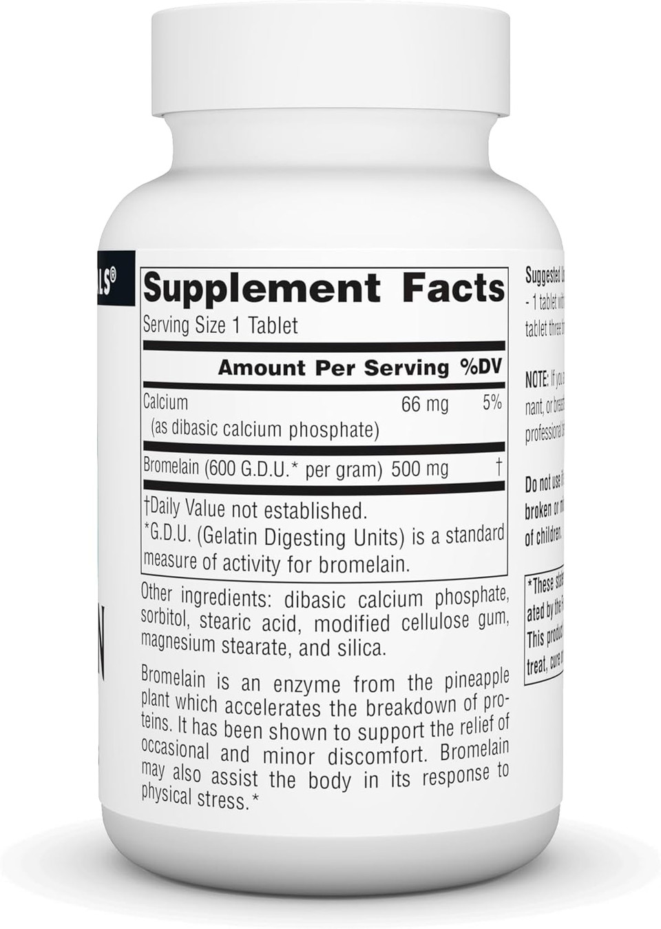 Source Naturals Bromelain 500Mg Proteolytic Enzyme Supplement - 120 Tablets120 Count (Pack Of 1)