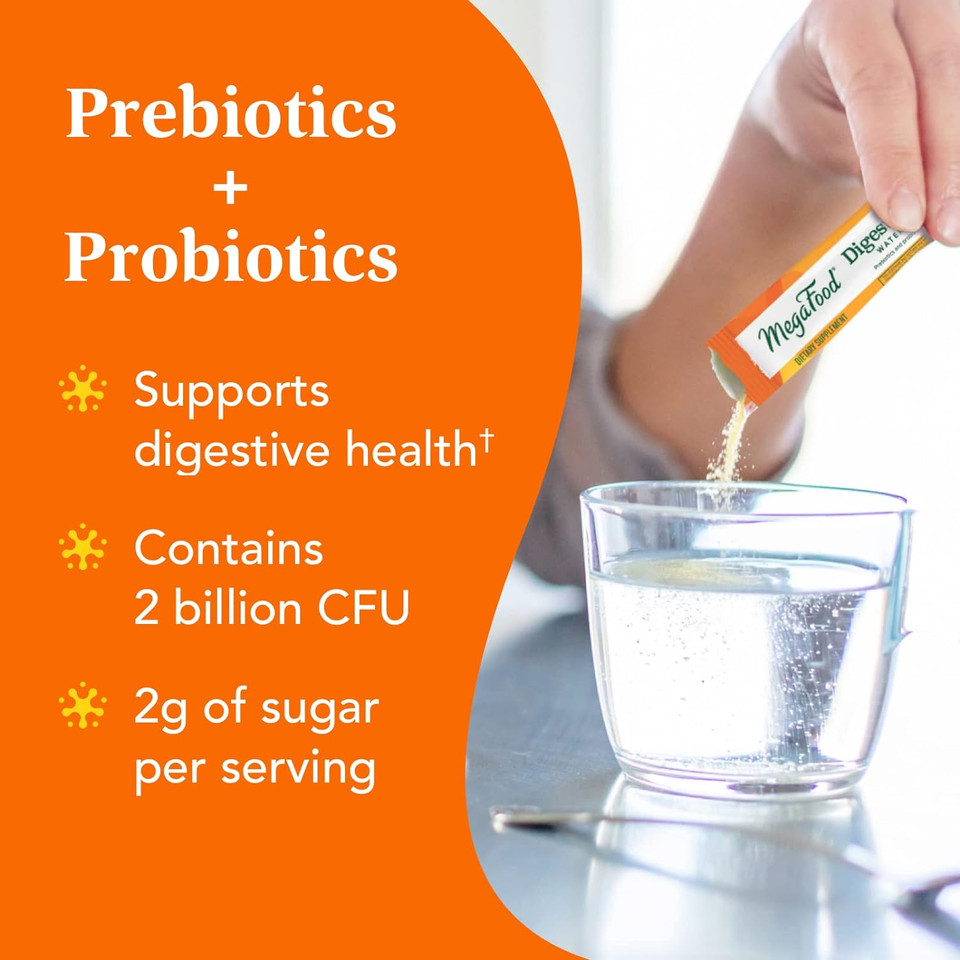 Megafood Kombucha Powder - Probiotics For Digestive Health - Water Enhancer - Prebiotics And Probiotics For Women & Men - Support Gut Health - 2 Billion Cfu - Pineapple Mango - 10 Count (Pack Of 3)10 Count (Pack Of 3)
