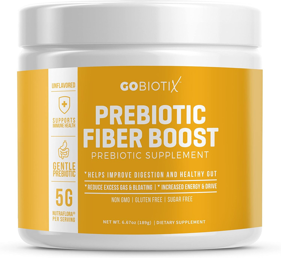 Gobiotix Bundle Prebiotic Fiber Supplement + Super Greens Powder N' Super Reds Powder