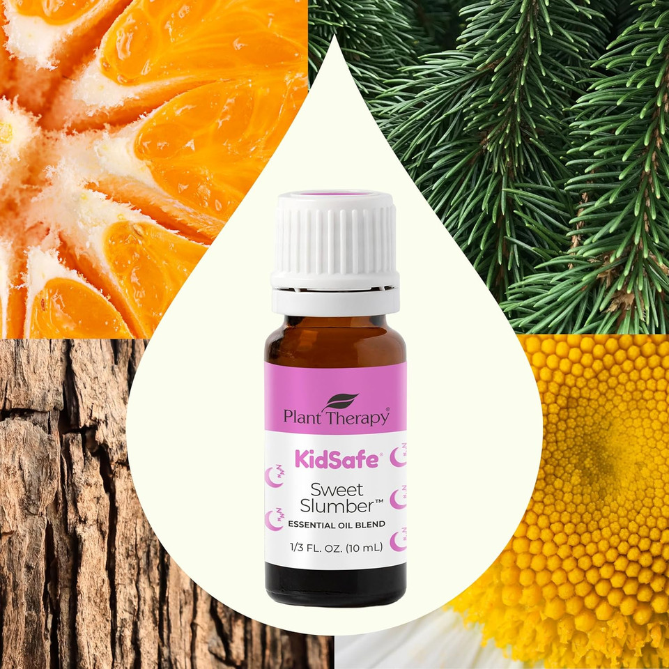 Plant Therapy Kidsafe Sweet Slumber Essential Oil Blend 10 Ml (1/3 Oz) 100% Pure, Undiluted, Therapeutic Grade Plant Therapy Kidsafe Sweet Slumber Essential Oil Blend 10 Ml (1/3 Oz) 100% Pure, Undiluted, Therapeutic Grade
