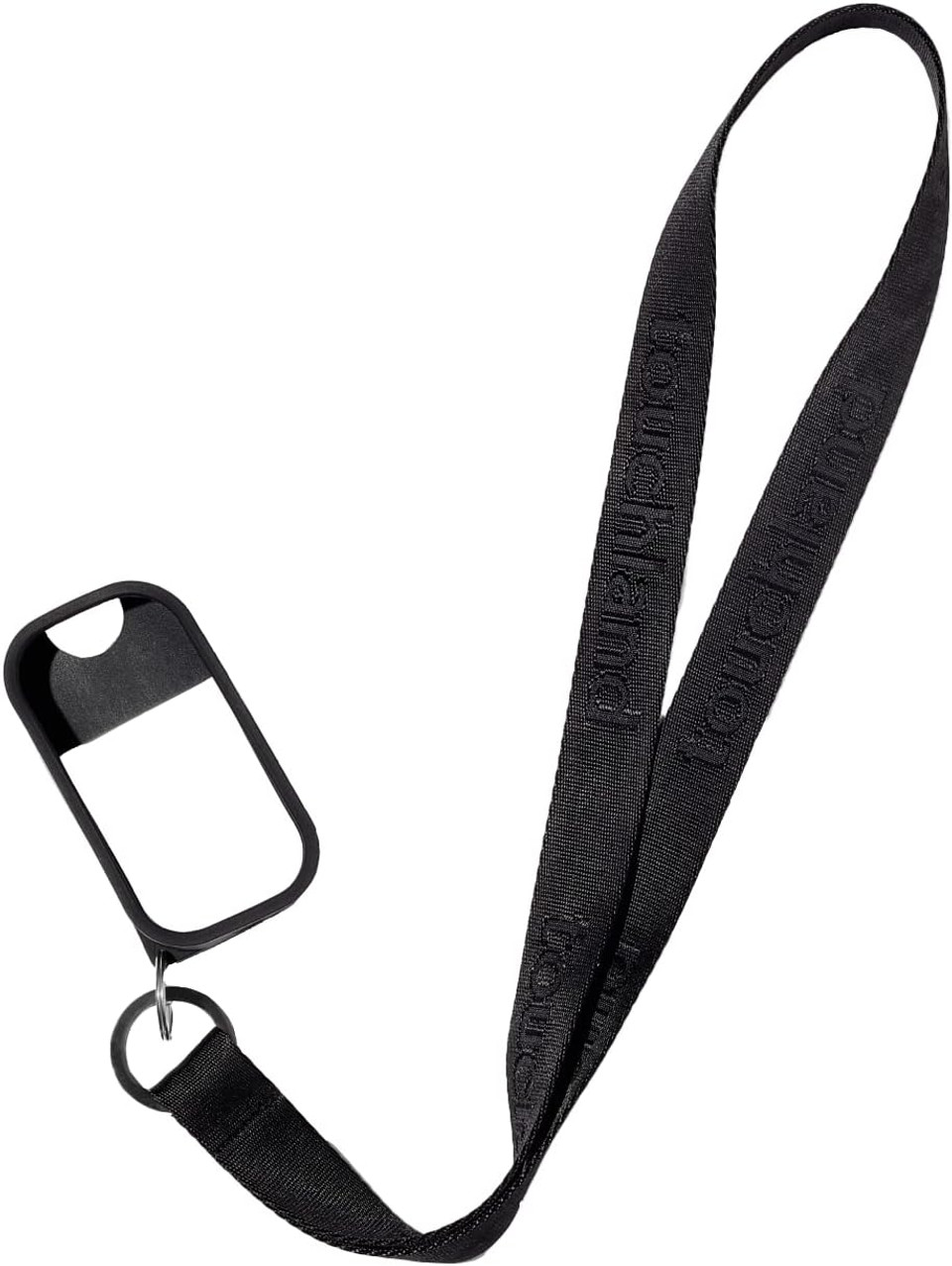 Touchland Black Lanyard + Mist Case For Power Mist And Glow Mist (1Fl Oz), Protective And Stylish Hand Sanitizer Accessories