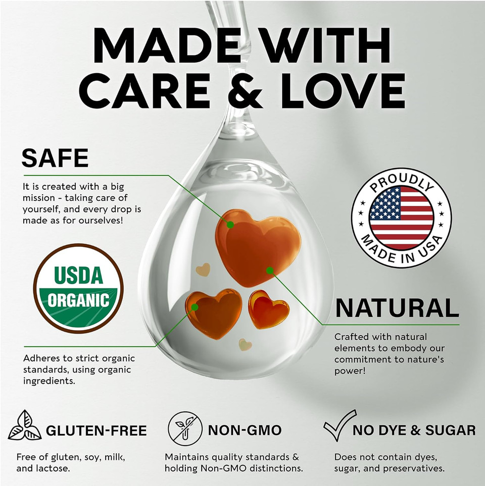 Mullein Drops For Lungs - Usda Organic Mullein Leaf Extract - Lung Cleanse For Smokers - Natural Lung & Respiratory Support - Made In Usa - Vegan, Sugar-Free & Alcohol-Free - 4 Fl Oz