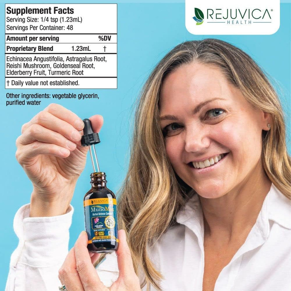 Munomax & Bright Lungs - Advanced Immune & Lung Support Supplement - Liquid Delivery For Better Absorption - Elderberry, Lobelia, Echinacea, Turmeric, & More!