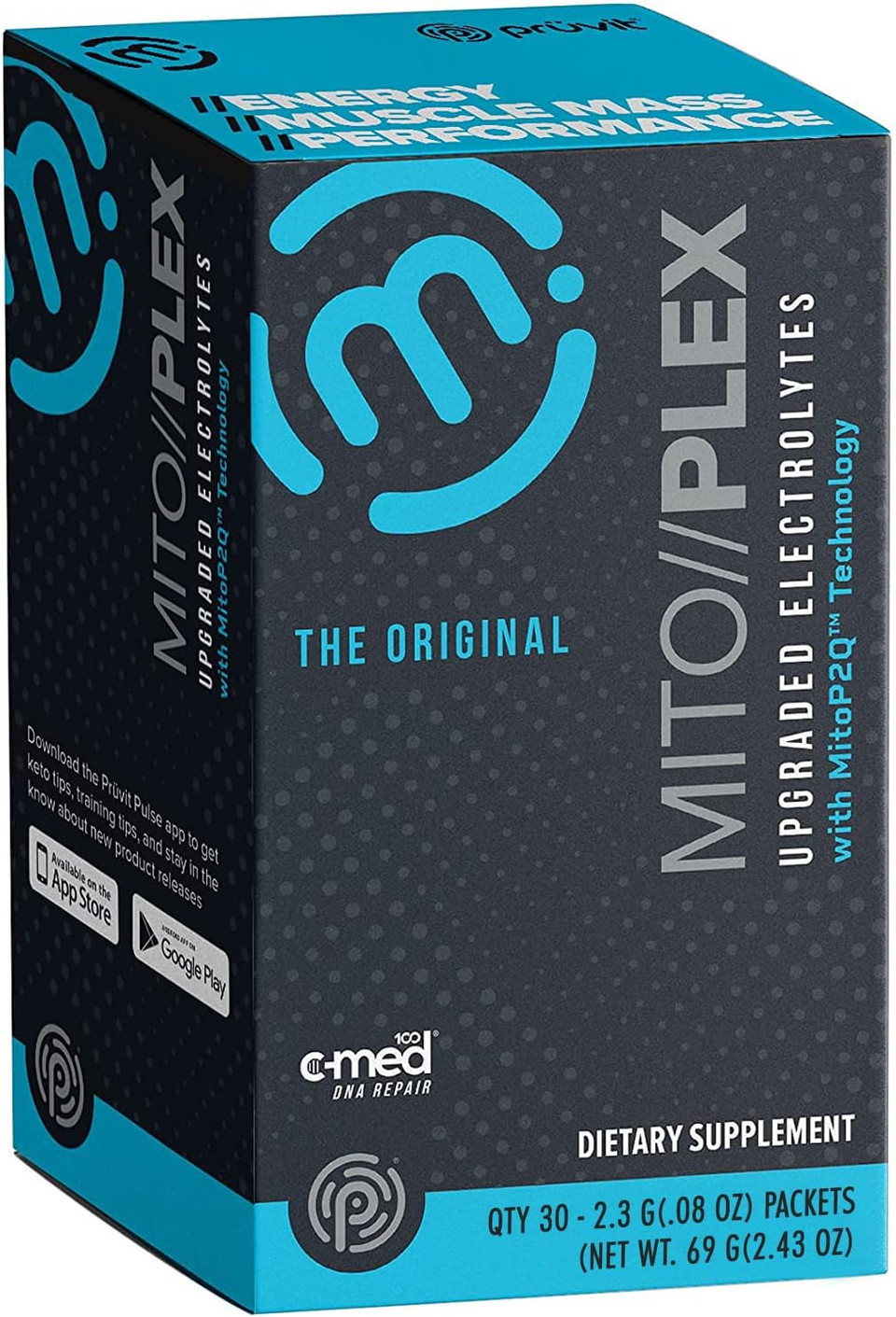 Pruvit Mito//Plexã¢Â® Upgraded Electrolytes With Mitop2Q Technology ÃÂ Mito//Plexã¢Â® Supplement With Pure Therapeutic Ketones For Bones Growth, Energy Boost, And Immune System