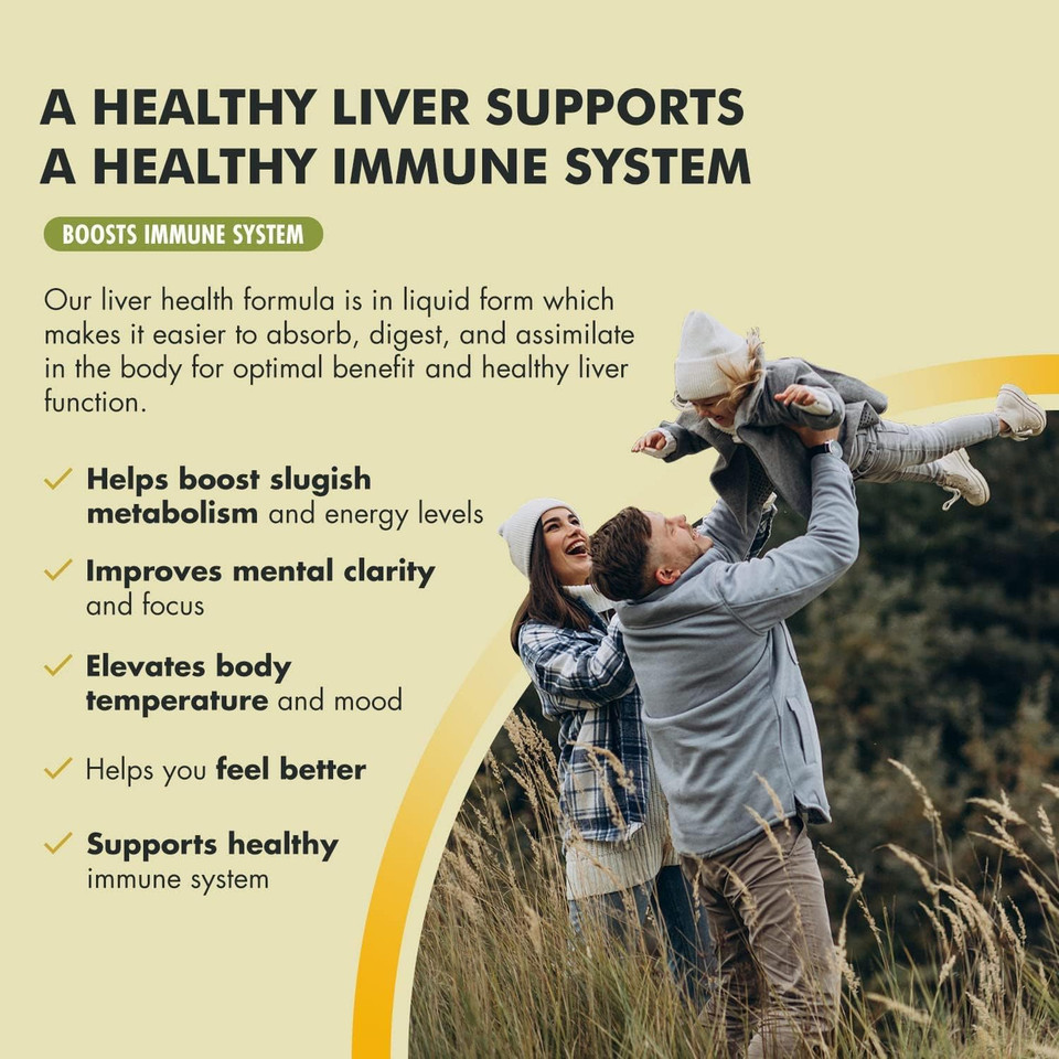 Go Nutrients Liver Edge & Turmeric Ease Healthy, & Easy To Take Liquid Turmeric Extract Liver Cleanse & Advanced Liver Supplement Milk Thistle Seed, Dandelion Root, Wormwood Leaf, Turmeric Root