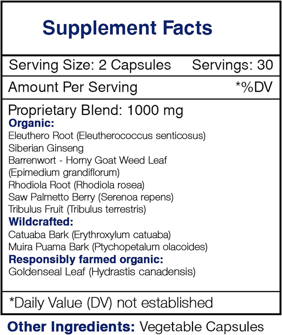 Secrets Of The Tribe - Lion'S Pride, Blood Vessel Flow, Herbal Supplement Blend (60 Capsules)