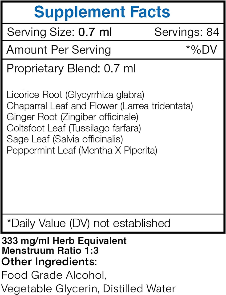 Secrets Of The Tribe - Clearway, Herbal Supplement Blend Drops Alcohol Liquid Extract, Clear Breathing Formula (2 Fl Oz)
