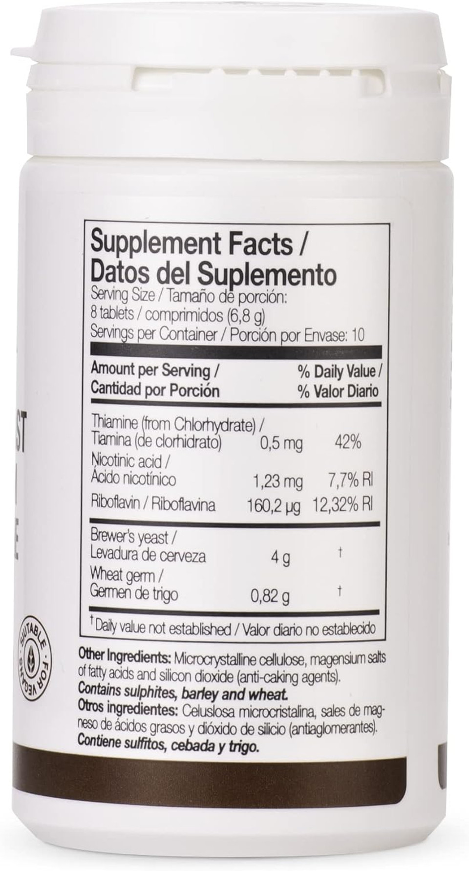 Ana Maria Lajusticia- Brewer'S Yeast - Source Of Vitamins, Heart Health And Healthy Digestion - 20 Days Treatment Pack Sugar Free & Vegan Friendly