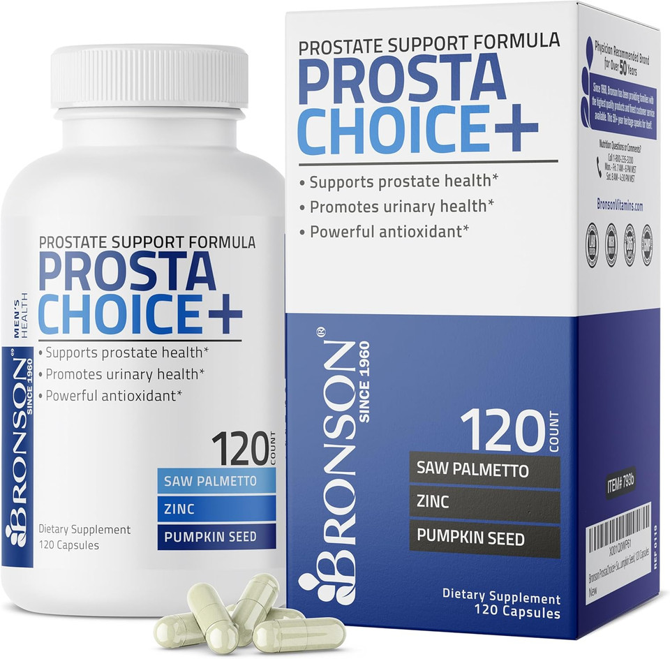 Bronson Prostate Health Support Supplement 60 Capsules