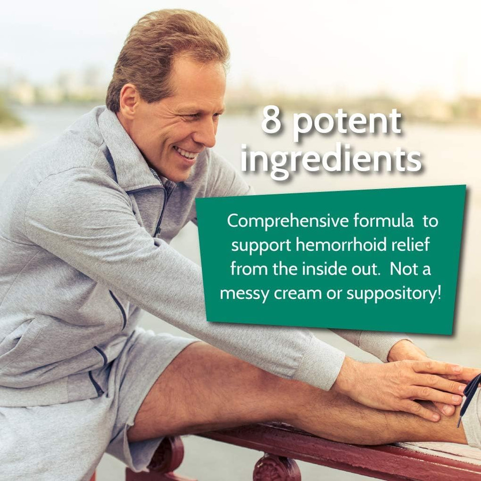 Bhi Constipation Relief Natural, Safe Homeopathic Relief - 100 Tablets And Bhi Hemorrhoid Relief Natural, Safe Homeopathic Relief - 100 Tablets Bundle