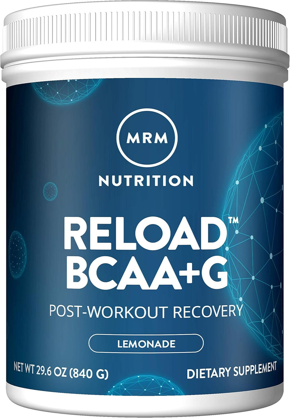 Mrm Bcaa+G Reload Post-Workout Recovery  Lemon, 840G - 60 Servings Per Container