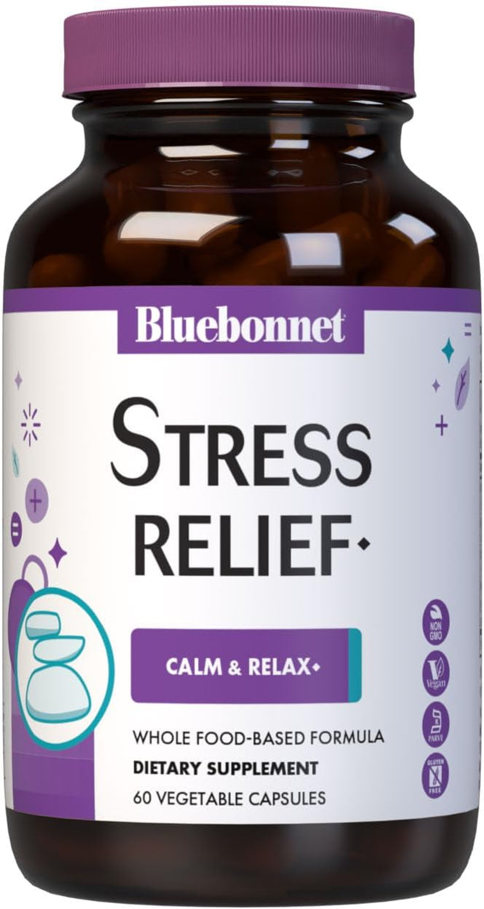 Bluebonnet Nutrition Targeted Choice Stress Relief, 60 Ct