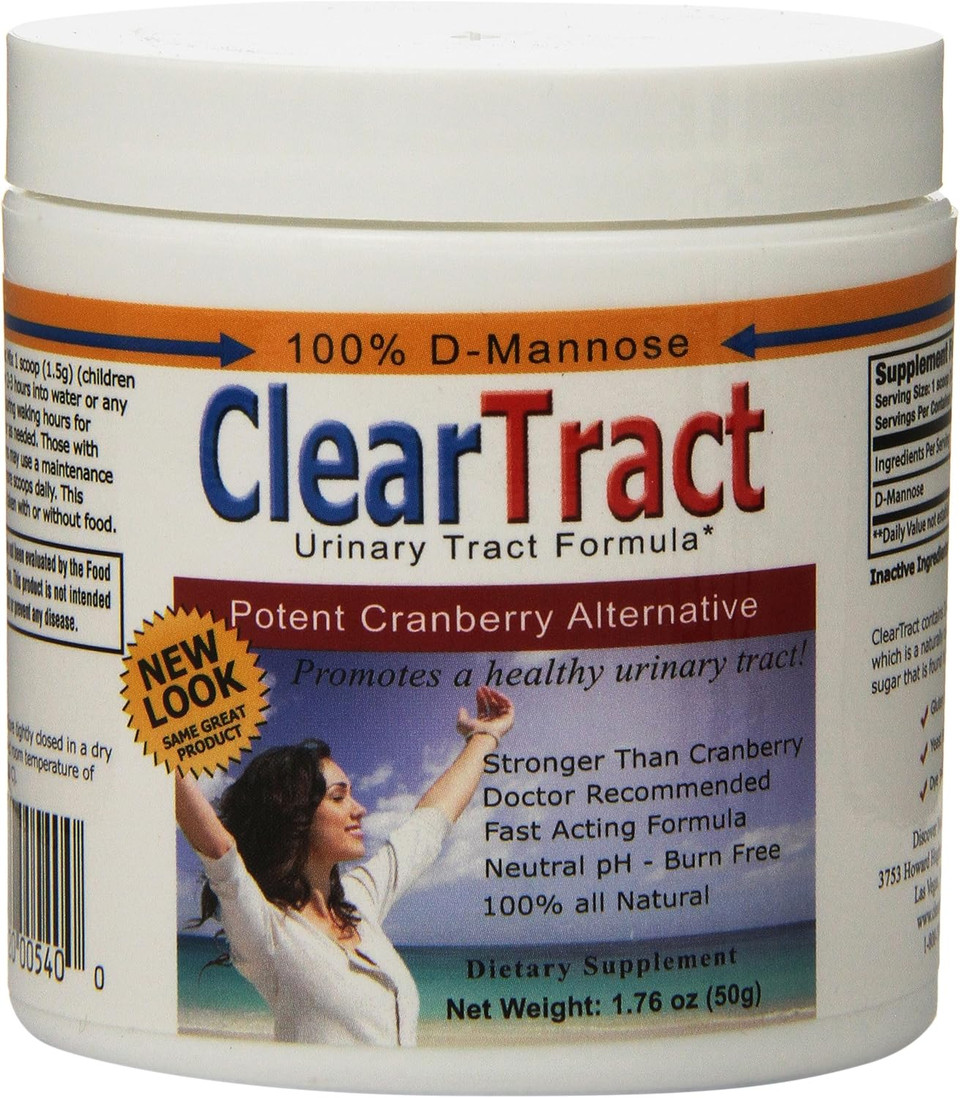 Cleartract D-Mannose Formula Powder, 50 Gram