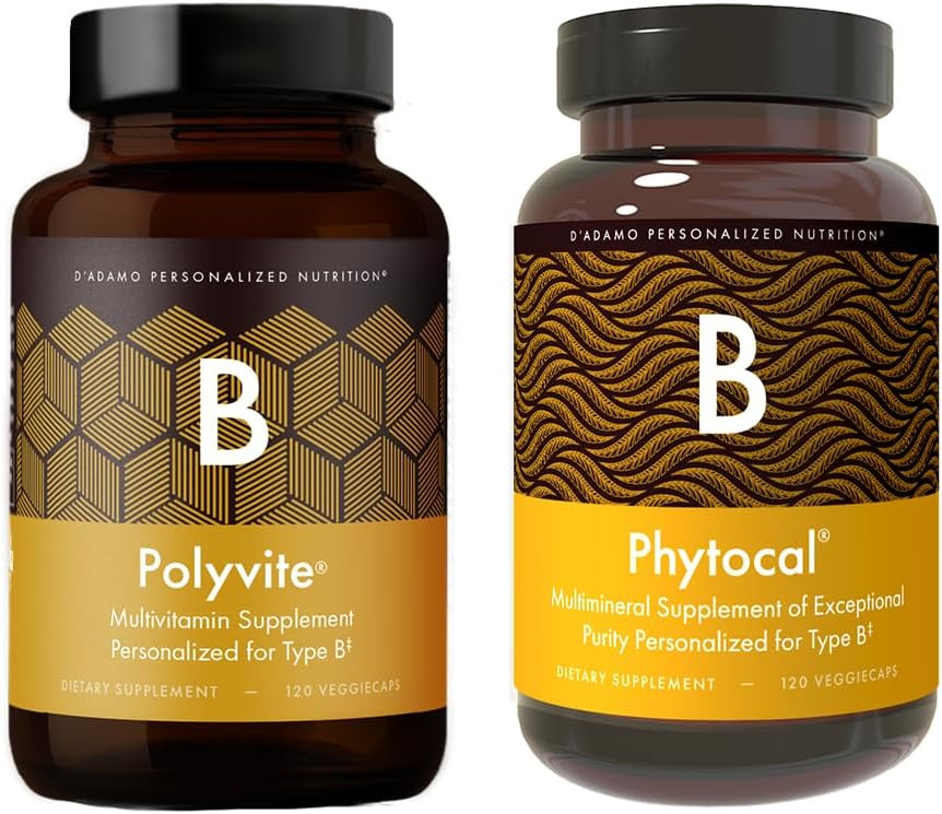 D'Adamo Personalized Nutrition - Optimal Health Stack (Blood Type B)