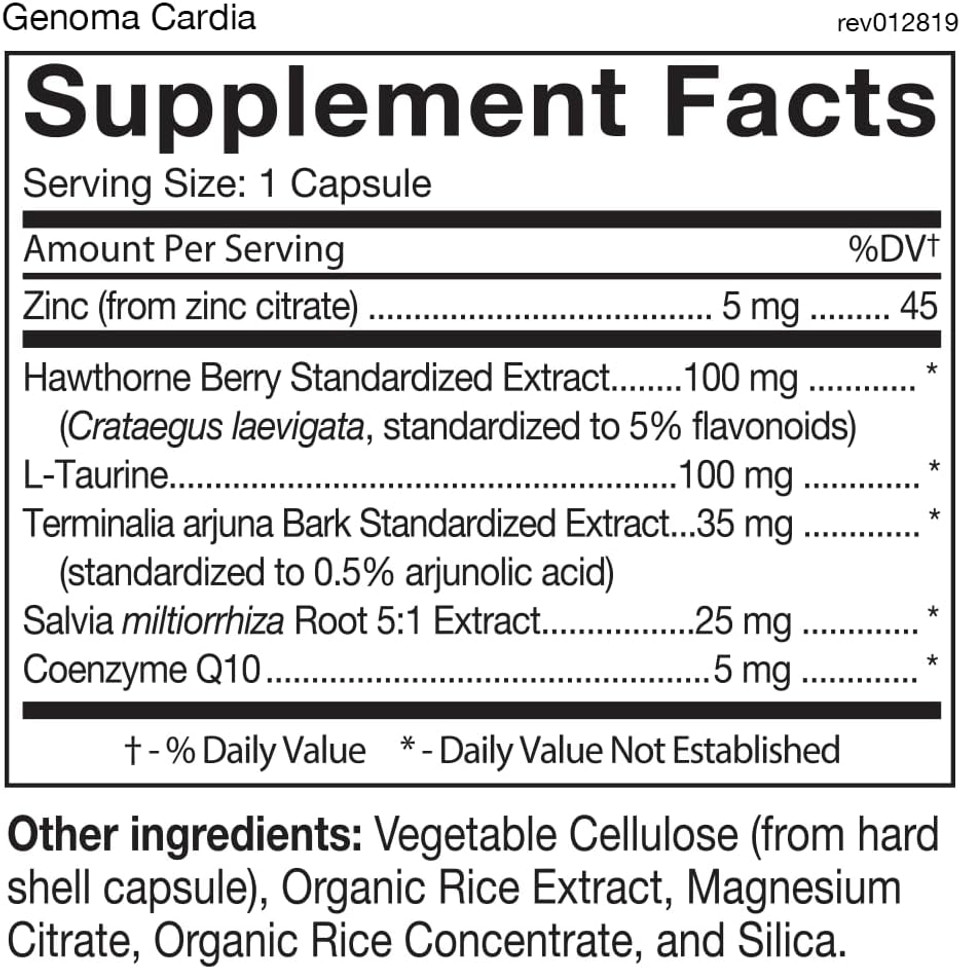 D'Adamo Personalized Nutrition Cardiac Synergy Stack