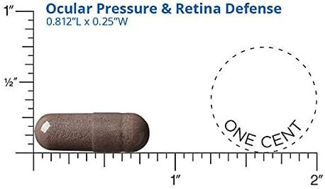 Dr. Whitaker Ocular Pressure & Retina Defense Supplement To Support Healthy Intraocular Pressure Levels, Circulation & Eye Tissue (30 Capsules)