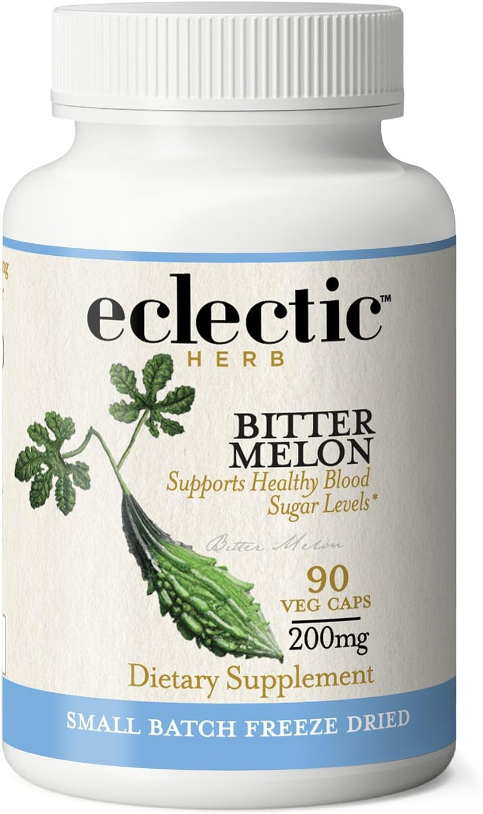 Eclectic Institute Raw Freeze-Dried Non-Gmo Bitter Melon | 90 Ct