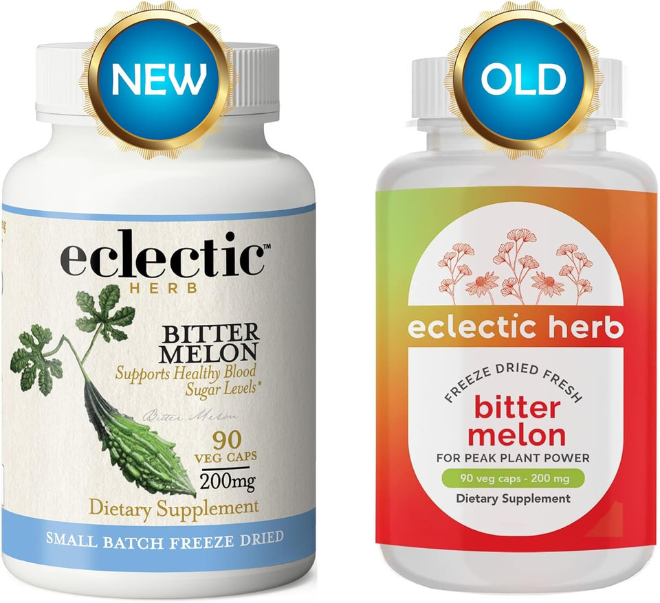 Eclectic Institute Raw Freeze-Dried Non-Gmo Bitter Melon | 90 Ct