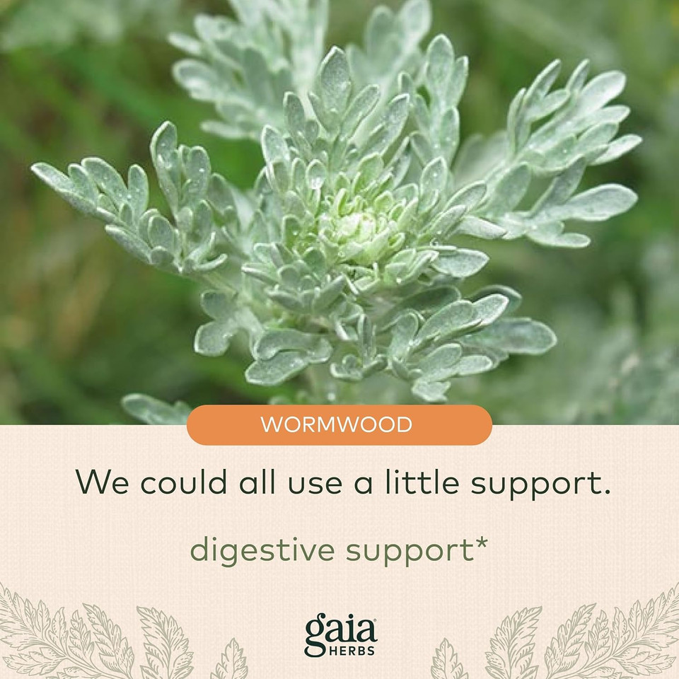 Gaia Herbs Wormwood Black Walnut Supreme, 1 Fl Oz (30 Ml)