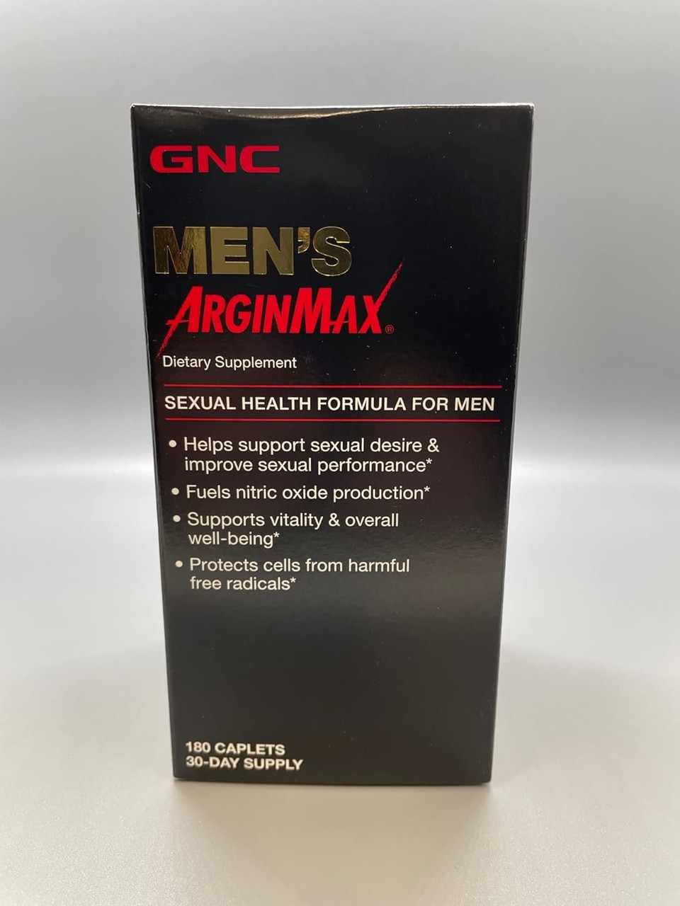 Gnc Mens Arginmax, Sexual Health Formula For Men - 180 Caplets180 Count (Pack Of 1)